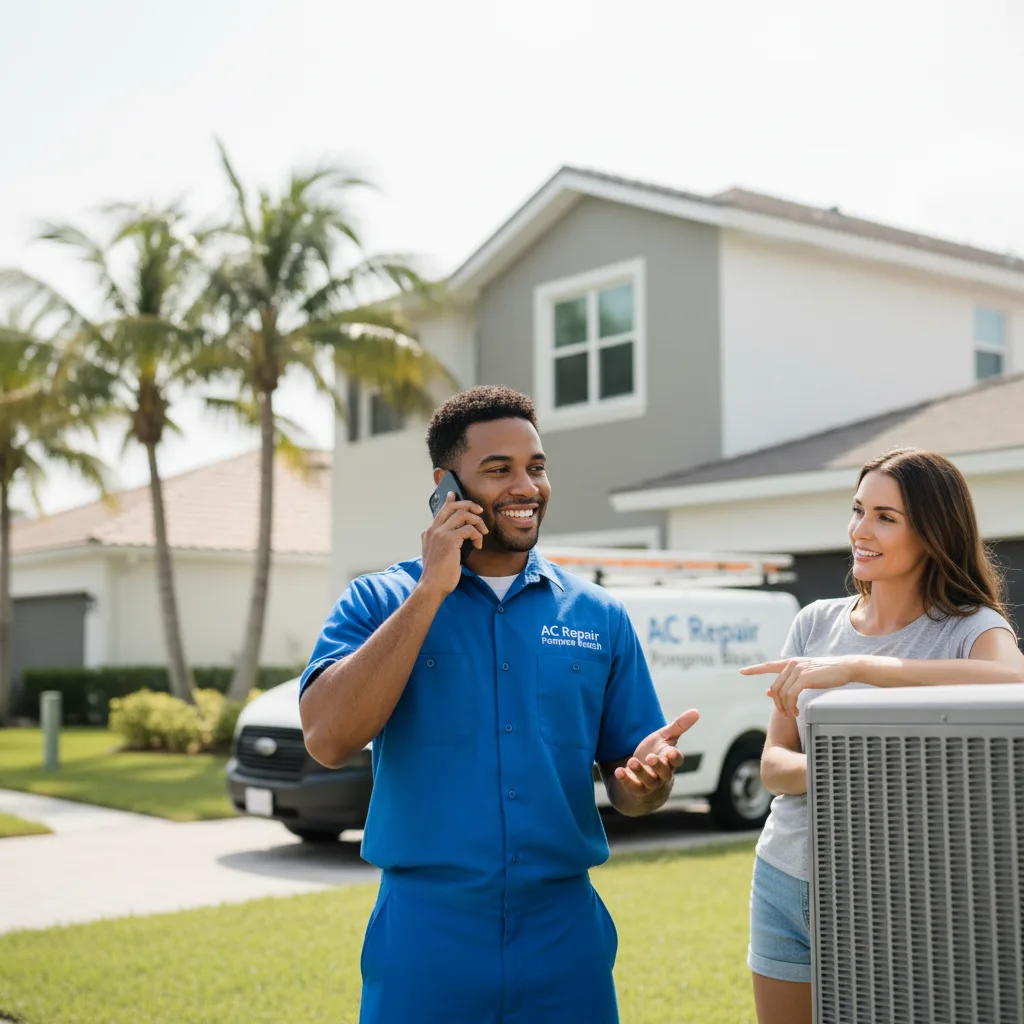 AC Repair Pompano Beach customer support in Boley